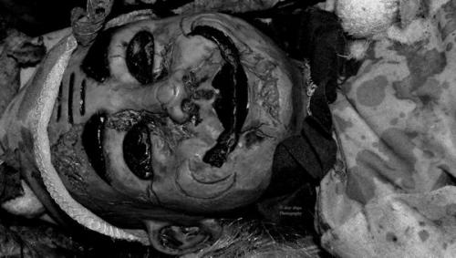 black-and-white-broken-doll