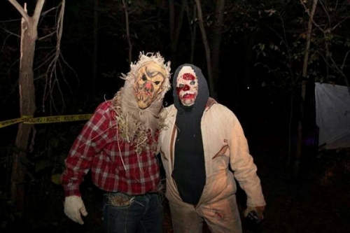 bloody scarecrows