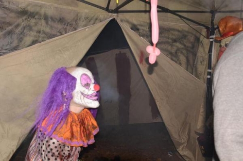 Haunted Woods Small Scary Clown 